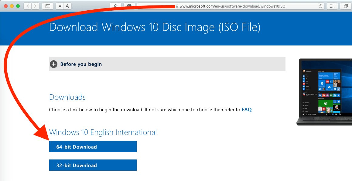 Download windows for mac